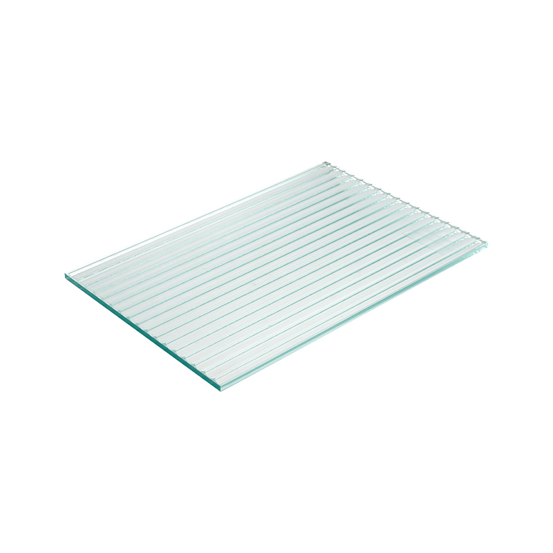 Corak Reeded/Gilasan Ruang Mandi 4-10mm Bilik/Kaca Hiasan Kaca Berkelip