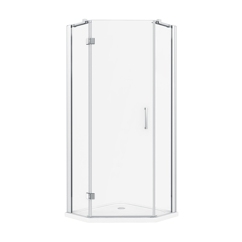 Pintu gelongsor berlian/pintu bilik mandi berganda